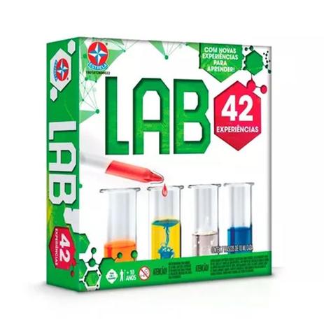 Jogo LAB 42 Kit de Experiências - Estrela Menor preço em Jogo LAB 42 Kit de Experiências - Estrela