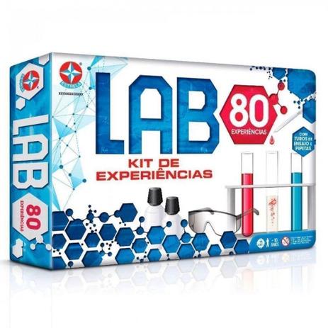 Jogo Lab Kit de Experiencias com 80 Experiencias Estrela Menor preço em Jogo Lab Kit de Experiencias com 80 Experiencias Estrela