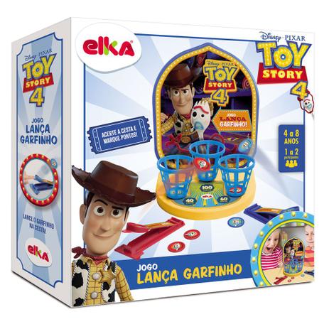 Jogo - Lança Garfinho - Toy Story 4 - Elka Menor preço em Jogo - Lança Garfinho - Toy Story 4 - Elka