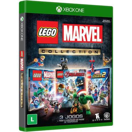 Jogo Lego Marvel Collection Xbox One Blu-ray - Warner Menor preço em Jogo Lego Marvel Collection Xbox One Blu-ray - Warner