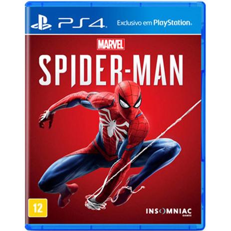 Jogo Marvel Spider Man - PS4 - Sony Menor preço em Jogo Marvel Spider Man - PS4 - Sony