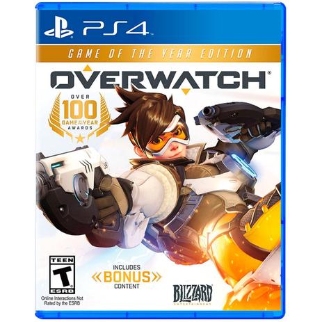 Jogo Mídia Física Overwatch Game Of The Year Edition Pra Ps4 - Blizzard Menor preço em Jogo Mídia Física Overwatch Game Of The Year Edition Pra Ps4 - Blizzard
