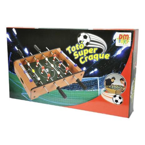 Jogo Mini Mesa De Pebolim Totó Super Craque Dmt5081 - Dmtoys - DM TOYS Menor preço em Jogo Mini Mesa De Pebolim Totó Super Craque Dmt5081 - Dmtoys - DM TOYS