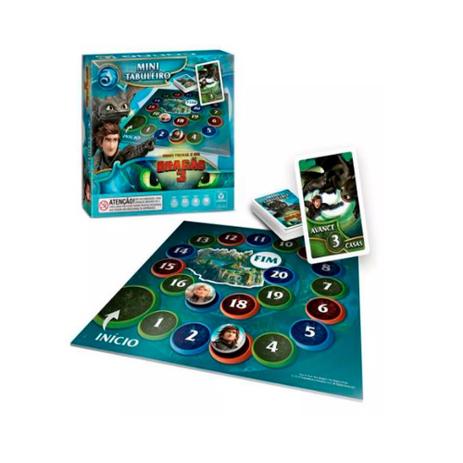 Jogo Mini Tabuleiro Como Treinar Seu Dragão 3 Copag Menor preço em Jogo Mini Tabuleiro Como Treinar Seu Dragão 3 Copag