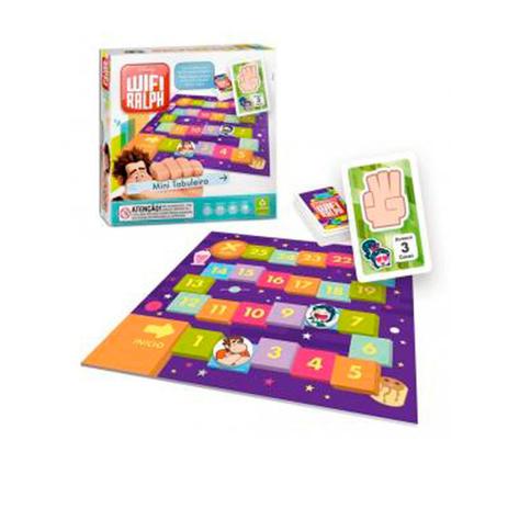 Jogo Mini Tabuleiro WiFi Ralph Copag Menor preço em Jogo Mini Tabuleiro WiFi Ralph Copag