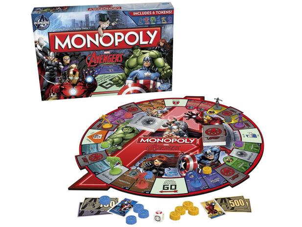 Jogo Monopoly Avengers Tabuleiro - Hasbro