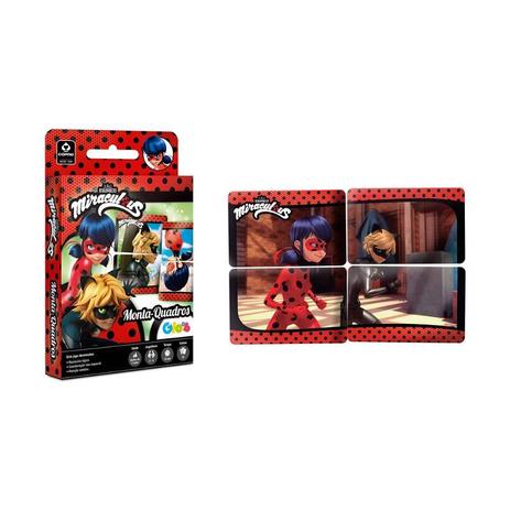Jogo Monta-Quadros Ladybug - Copag 98357 Menor preço em Jogo Monta-Quadros Ladybug - Copag 98357