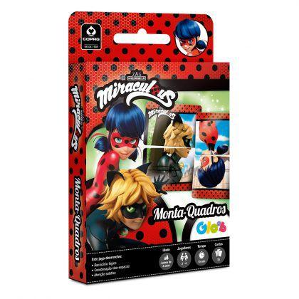 Jogo Monta-Quadros - Miraculous As Aventuras de Ladybug - Copag Menor preço em Jogo Monta-Quadros - Miraculous As Aventuras de Ladybug - Copag