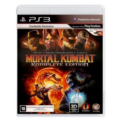 Jogo Mortal Kombat (Komplete Edition) - PS3 - Wb games é boa?