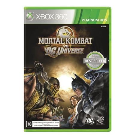 Jogo Mortal Kombat VS DC Universe - Xbox 360 - Warner Menor preço em Jogo Mortal Kombat VS DC Universe - Xbox 360 - Warner