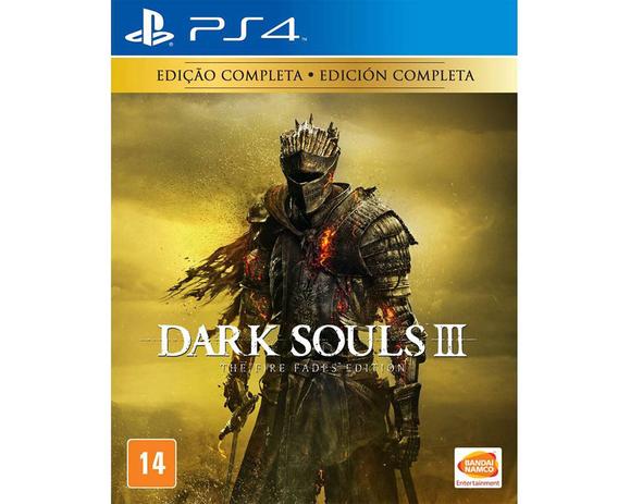 Jogo Namco Bandai DARK Souls LLL: THE Fire Fades ED. PS4 BLU-RAY (12141INPORTNB000145PS4) Menor preço em Jogo Namco Bandai DARK Souls LLL: THE Fire Fades ED. PS4 BLU-RAY (12141INPORTNB000145PS4)