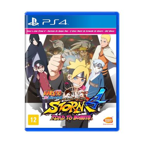 Jogo Naruto Shippuden: Ultimate Ninja Storm 4 Road to Boruto - PS4 - Bandai namco entertainment Menor preço em Jogo Naruto Shippuden: Ultimate Ninja Storm 4 Road to Boruto - PS4 - Bandai namco entertainment