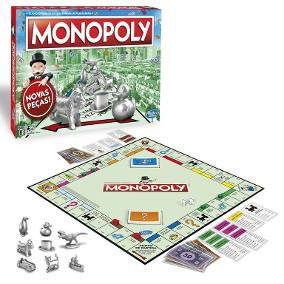 Jogo original Hasbro Tabuleiro Monopoly novos tokens C1009 Menor preço em Jogo original Hasbro Tabuleiro Monopoly novos tokens C1009