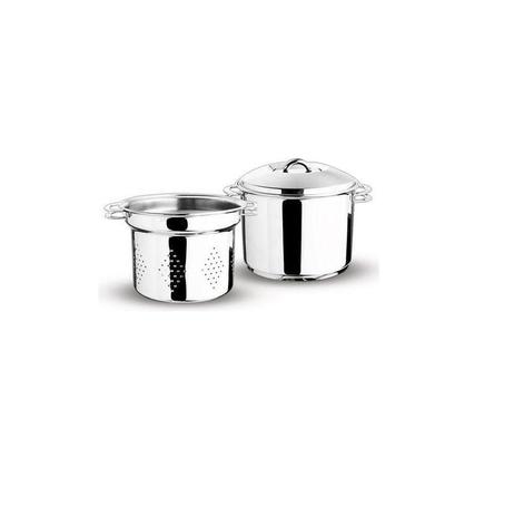 Jogo Panela Cozi Pasta Inox 20 cm Solar Tramontina - Not defined Menor preço em Jogo Panela Cozi Pasta Inox 20 cm Solar Tramontina - Not defined