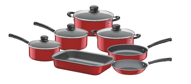 Jogo Panelas Alum 7pc Versalhes Tramontina 20699/743 - Tramontina cutelaria Menor preço em Jogo Panelas Alum 7pc Versalhes Tramontina 20699/743 - Tramontina cutelaria