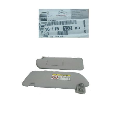 Jogo par quebra sol peugeot 3008 2009-2015 original Menor preço em Jogo par quebra sol peugeot 3008 2009-2015 original
