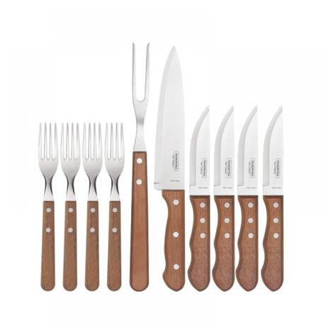 Jogo para Churrasco Inox 10 Peças Dynamic - Tramontina Menor preço em Jogo para Churrasco Inox 10 Peças Dynamic - Tramontina