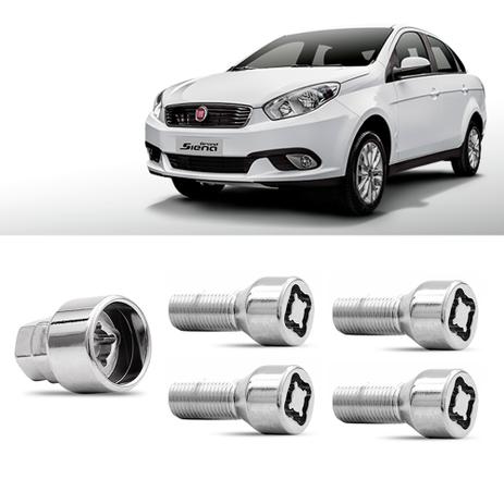 Jogo Parafuso Antifurto Fiat Grand Siena M12x1,25 - Rodafuso é boa?