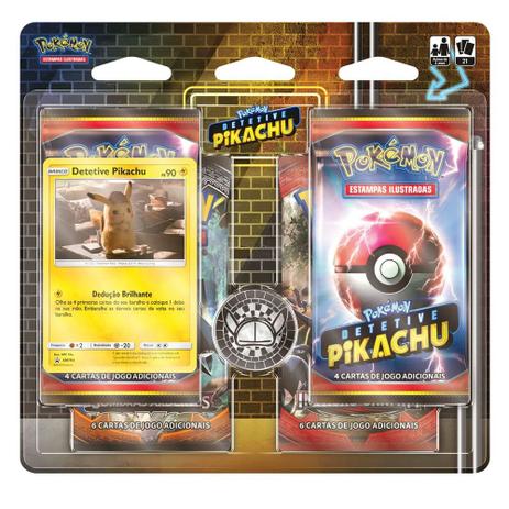 Jogo Pokémon - Blister Quadruplo - Detetive Pikachu - Dossiê Pikachu - Copag Menor preço em Jogo Pokémon - Blister Quadruplo - Detetive Pikachu - Dossiê Pikachu - Copag