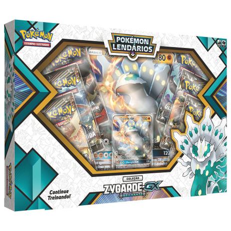 Jogo Pokémon - Box Pokémon Lendários - Coleção Zygarde-GX - Copag Menor preço em Jogo Pokémon - Box Pokémon Lendários - Coleção Zygarde-GX - Copag