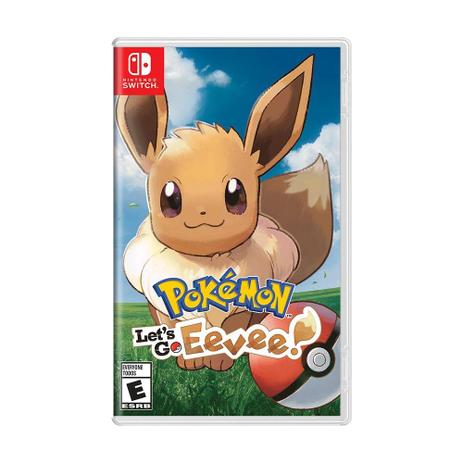 Jogo Pokémon: Lets Go, Eevee! - Switch - Nintendo Menor preço em Jogo Pokémon: Lets Go, Eevee! - Switch - Nintendo