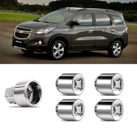 Jogo Porca Antifurto GM Spin M12x1,5 - Rodafuso Menor preço em Jogo Porca Antifurto GM Spin M12x1,5 - Rodafuso