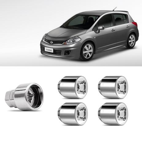 Menor preço em Jogo Porca Antifurto Nissan Tiida M12x1,5 - Rodafuso