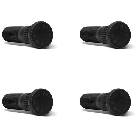 Jogo Prisioneiros Roda Dianteira Ford Ka Fiesta Ecosport Courier Verona Zincado Preto 4 Peças - Emblemax Menor preço em Jogo Prisioneiros Roda Dianteira Ford Ka Fiesta Ecosport Courier Verona Zincado Preto 4 Peças - Emblemax