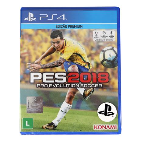 Jogo Pro Evolution Soccer 2018 (pes 2018) Para Ps4 - Konami Menor preço em Jogo Pro Evolution Soccer 2018 (pes 2018) Para Ps4 - Konami