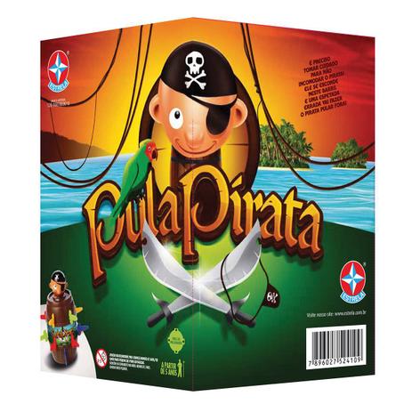 Jogo Pula Pirata 2011 - Estrela Menor preço em Jogo Pula Pirata 2011 - Estrela