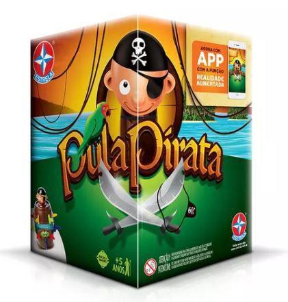 Jogo Pula Pirata Estrela - Com realidade aumentada Menor preço em Jogo Pula Pirata Estrela - Com realidade aumentada