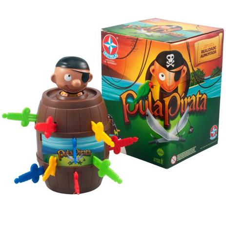 Jogo Pula Pirata Realidade Aumentada - Estrela Menor preço em Jogo Pula Pirata Realidade Aumentada - Estrela