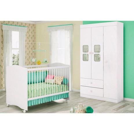 Jogo Quarto Infantil Guarda Roupa 03 Portas Xodó com Berço Mini Cama Satriani Branco - Móveis Estrela Menor preço em Jogo Quarto Infantil Guarda Roupa 03 Portas Xodó com Berço Mini Cama Satriani Branco - Móveis Estrela