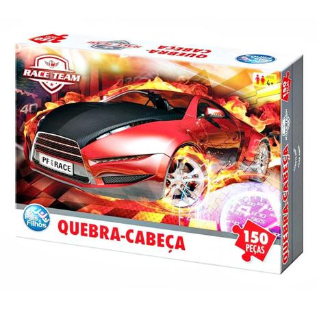 Jogo Quebra-Cabeça Race 150 Peças - Pais Filhos - Pais e filhos Menor preço em Jogo Quebra-Cabeça Race 150 Peças - Pais Filhos - Pais e filhos