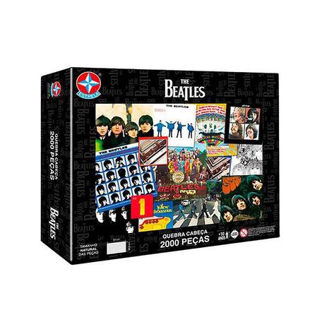 Jogo quebra-cabeça the beatles 2000 pcs - estrela é boa?