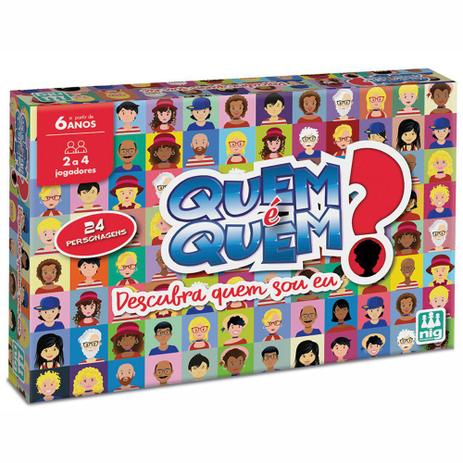 Jogo Quem é Quem - 48 Cartas - 1184 - Nig Brinquedos é boa?