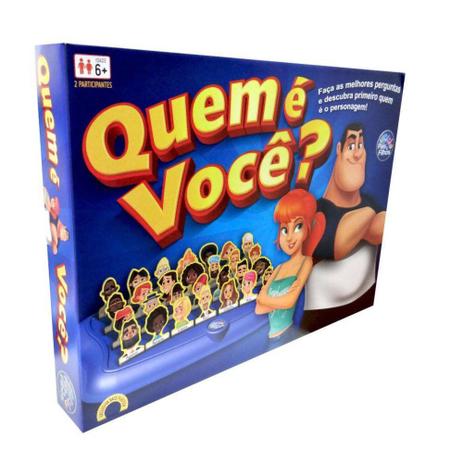 Jogo Quem E Voce Top Line Pais E Filhos Menor preço em Jogo Quem E Voce Top Line Pais E Filhos