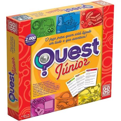 Jogo Quest Junior Original Grow