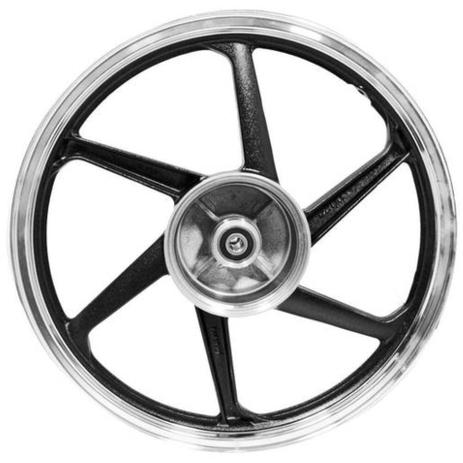 Jogo roda 6 pontas titan fan 150 04/13 ks diamantada preto freio tambor par - Scud é boa?