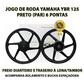 Jogo Roda Liga Leve Ybr 125 Scud 6 Pontas Freio Tambor Menor preço em Jogo Roda Liga Leve Ybr 125 Scud 6 Pontas Freio Tambor
