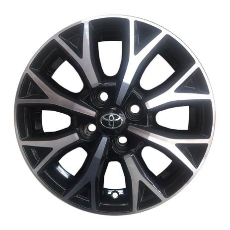 Jogo Rodas KR R-96 Toyota Etios Platinum aro 14 4X100 acabamento BD tala 6 ET35 - Krmai Menor preço em Jogo Rodas KR R-96 Toyota Etios Platinum aro 14 4X100 acabamento BD tala 6 ET35 - Krmai