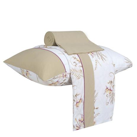 Jogo Roupa de Cama Solteiro Lynel 3 Peças Malha Kate Menor preço em Jogo Roupa de Cama Solteiro Lynel 3 Peças Malha Kate