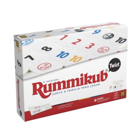 Jogo Rummikub Twist Brinquedo Grow De Mesa Coleção Infantil Menor preço em Jogo Rummikub Twist Brinquedo Grow De Mesa Coleção Infantil