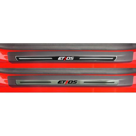 Jogo Soleira Premium Elegance Toyota Etios 2012 2013 2014 2015 - 4 Portas ( Vinil + Resinada 8 Peças ) - Np adesivos Menor preço em Jogo Soleira Premium Elegance Toyota Etios 2012 2013 2014 2015 - 4 Portas ( Vinil + Resinada 8 Peças ) - Np adesivos