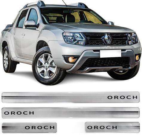 Jogo Soleira Resinada Oroch 2016 2017 4 Portas Aço Escovado - Sport inox é boa?