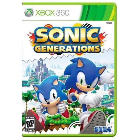Jogo Sonic Generations Xbox 360 - Sega Menor preço em Jogo Sonic Generations Xbox 360 - Sega