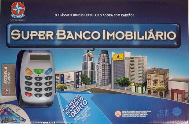 Jogo Super Banco Imobiliário Estrela 1201602800034