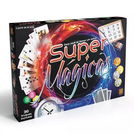 Jogo Super Mágicas - Grow 2713 - Toyng Menor preço em Jogo Super Mágicas - Grow 2713 - Toyng