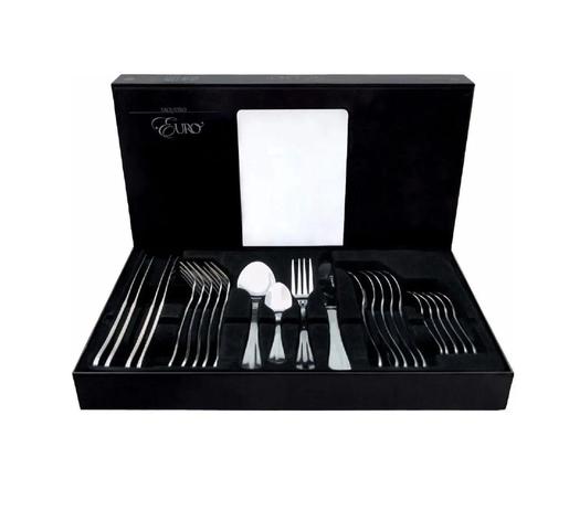 Jogo Talheres Faqueiro 24 Peças Inox Original Line Euro Pro - Euro Home Menor preço em Jogo Talheres Faqueiro 24 Peças Inox Original Line Euro Pro - Euro Home
