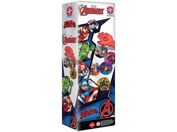 Jogo Tapa Certo Avengers - Estrela Menor preço em Jogo Tapa Certo Avengers - Estrela
